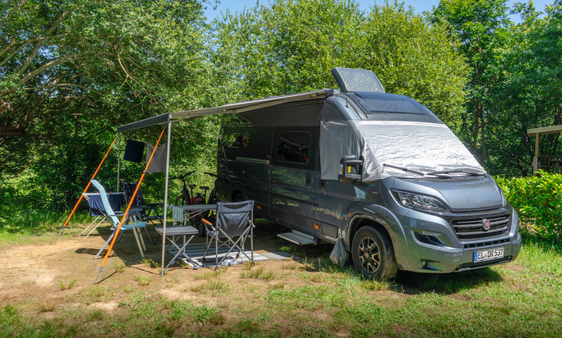 Van pitch at Erreka