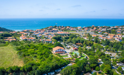 Camping Erreka en Bidart, País Vasco
