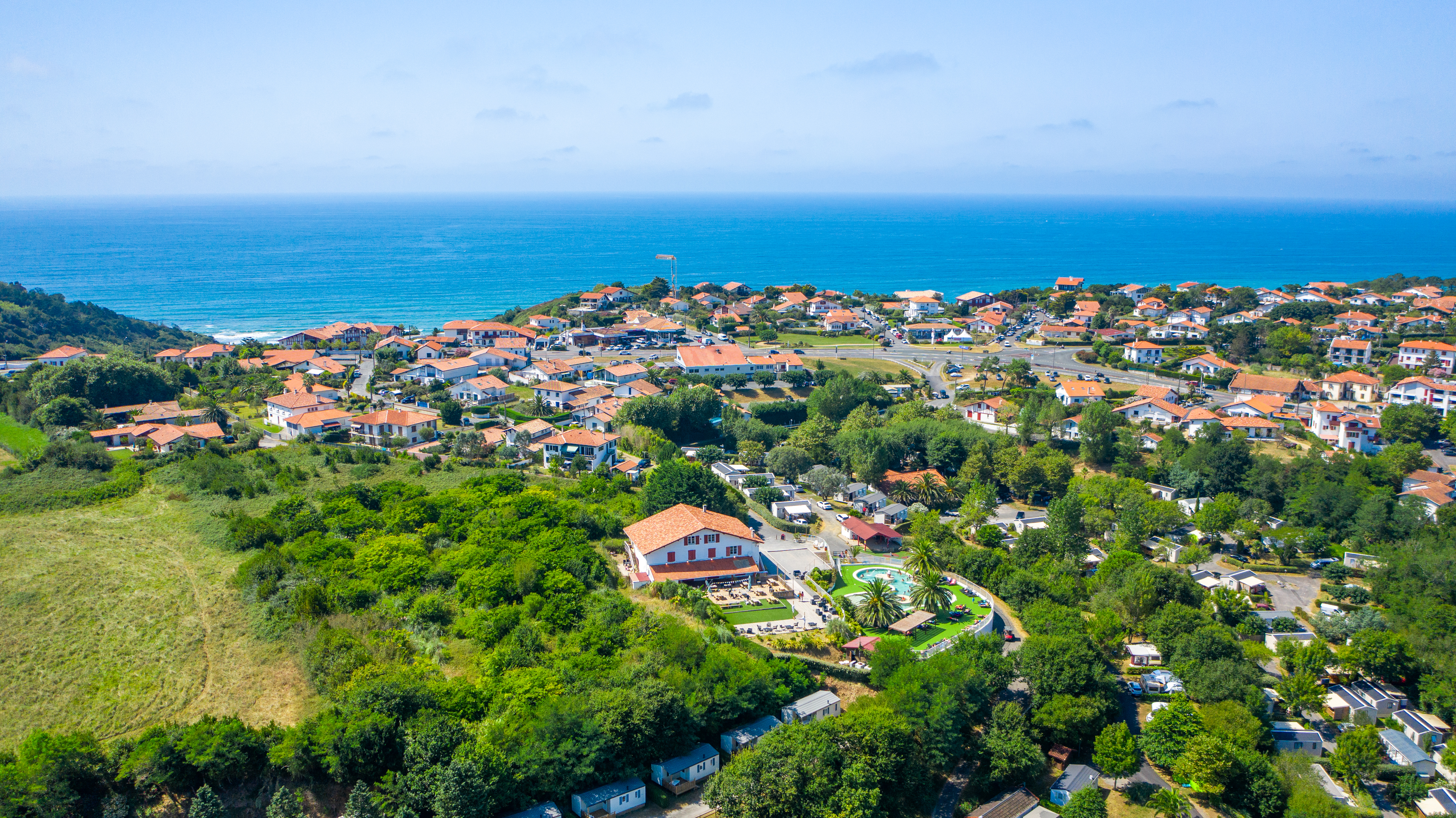 Camping Erreka en Bidart, País Vasco