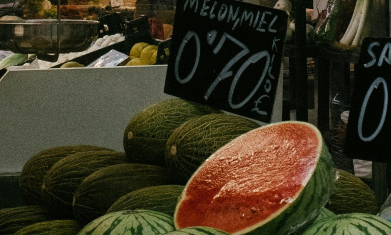 Magasin peu taxé à la frontière espagnole
