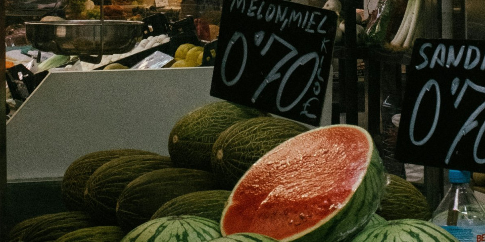 Magasin peu taxé à la frontière espagnole