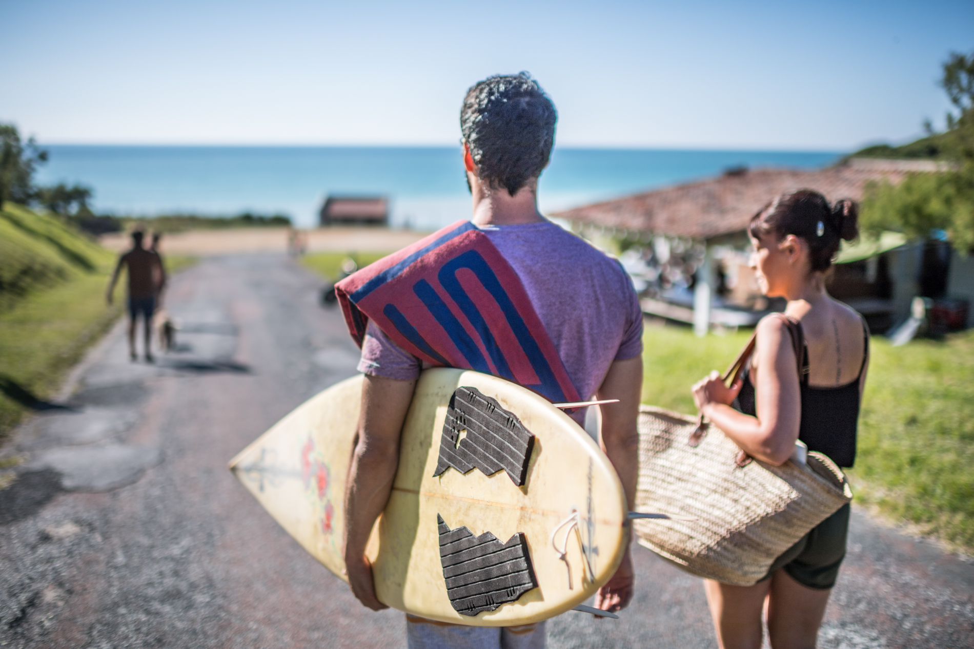 Vacances surf au Pays Basque en camping