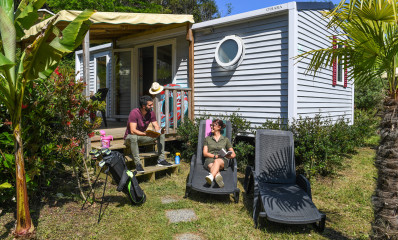 Camping avec terrasse au Pays Basque