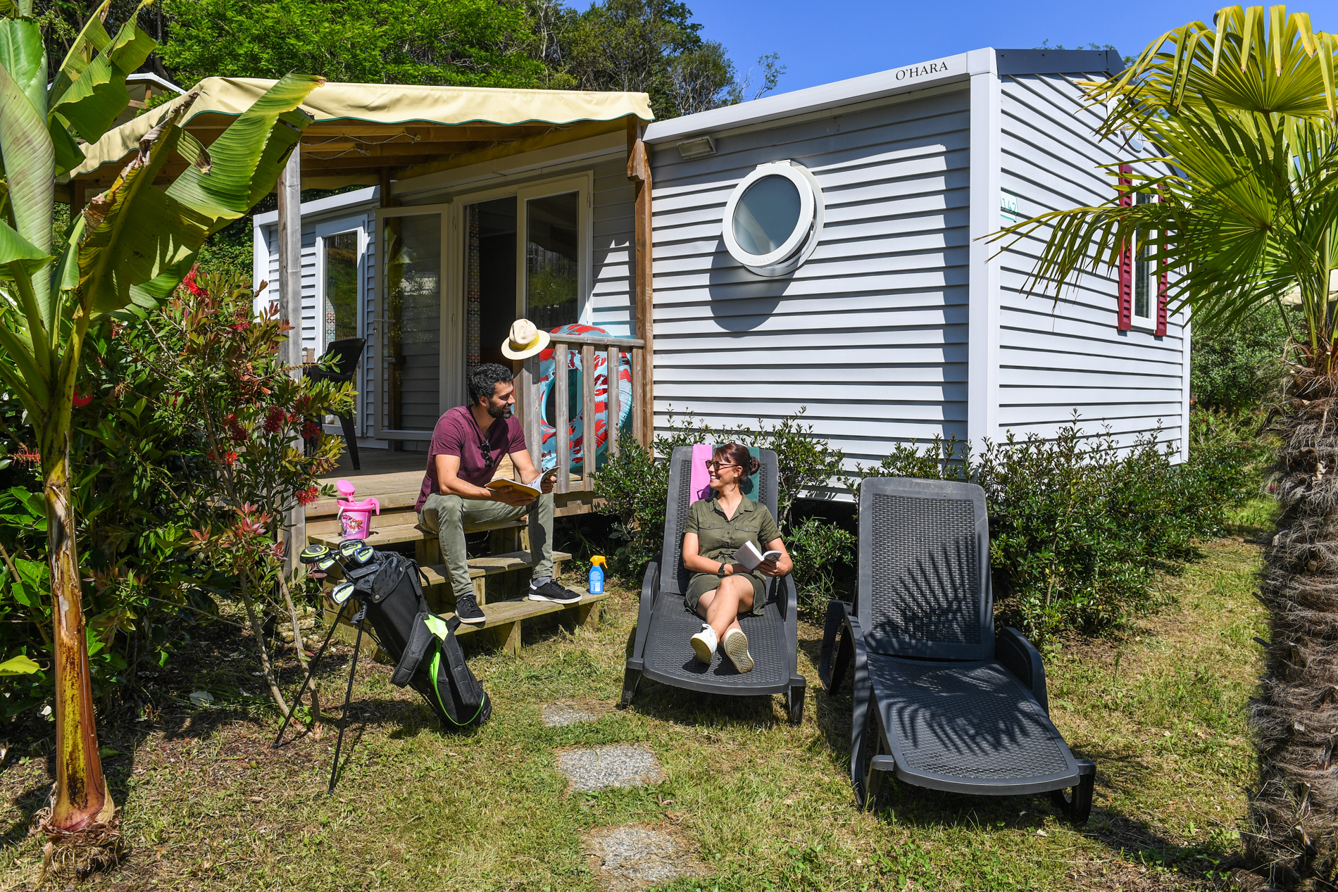 Camping avec terrasse au Pays Basque