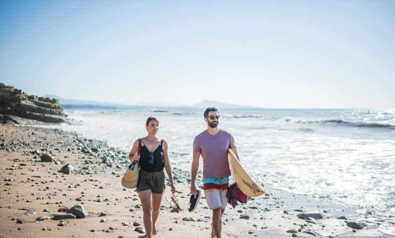 Camping à la plage au Pays Basque