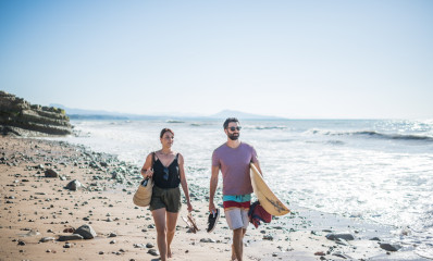 Camping à la plage au Pays Basque