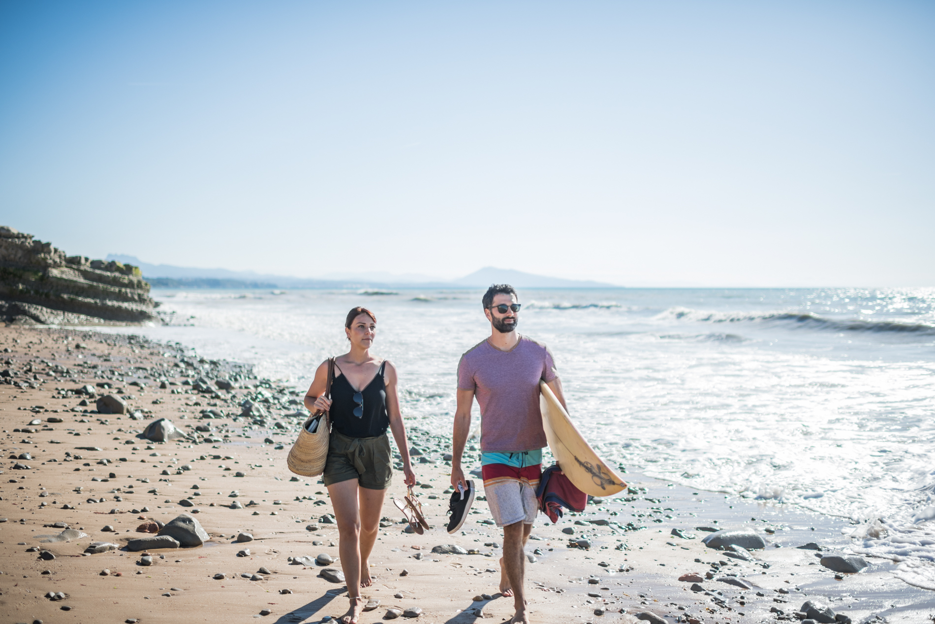 Camping à la plage au Pays Basque