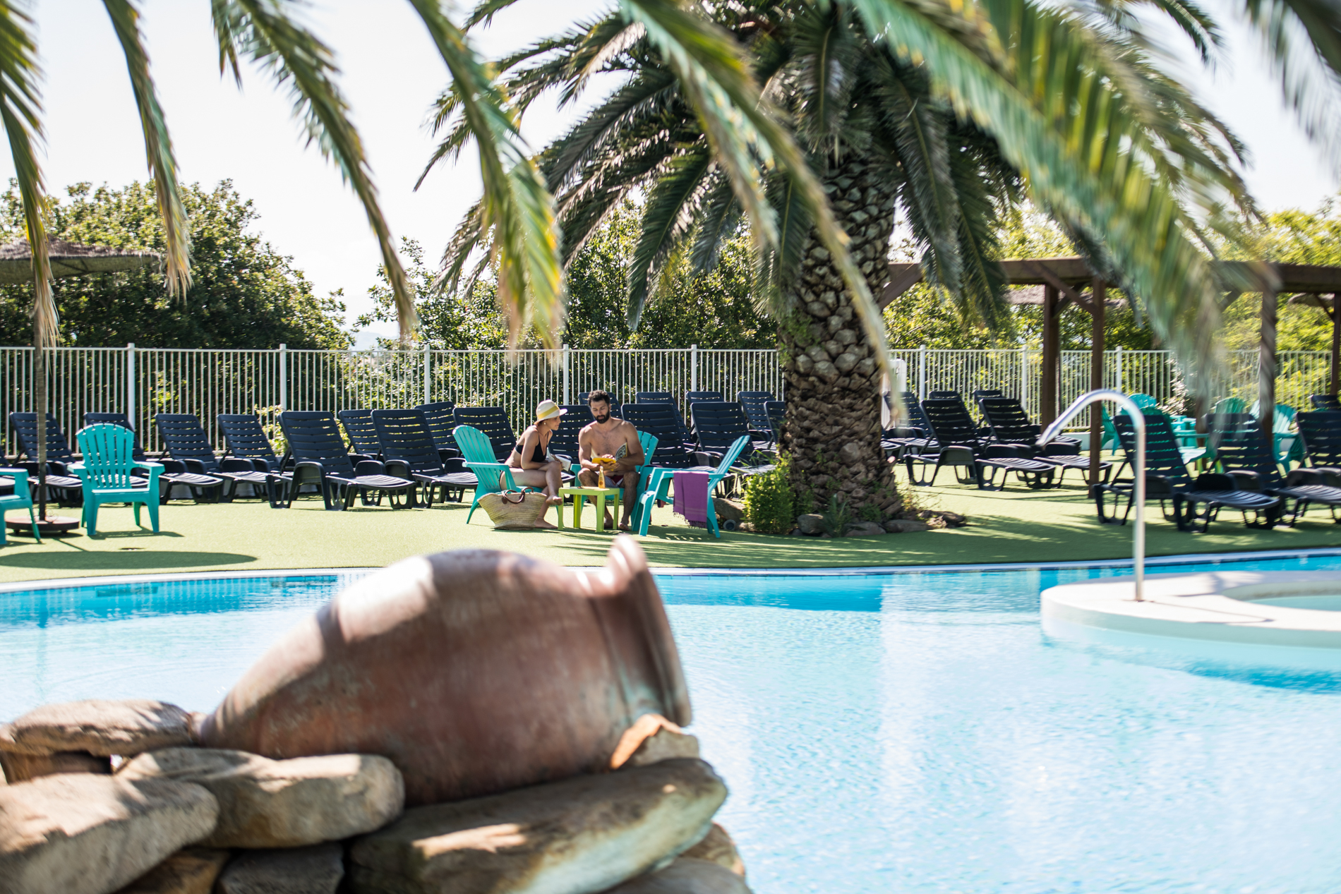 Camping avec piscine chauffée au Pays Basque