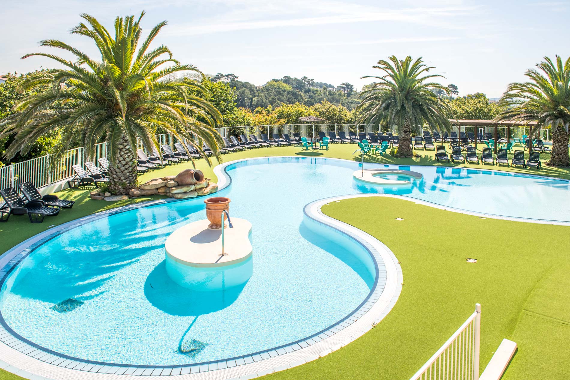 Camping avec piscine chauffée au Pays Basque