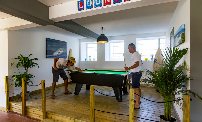 Activités billard adultes camping Erreka