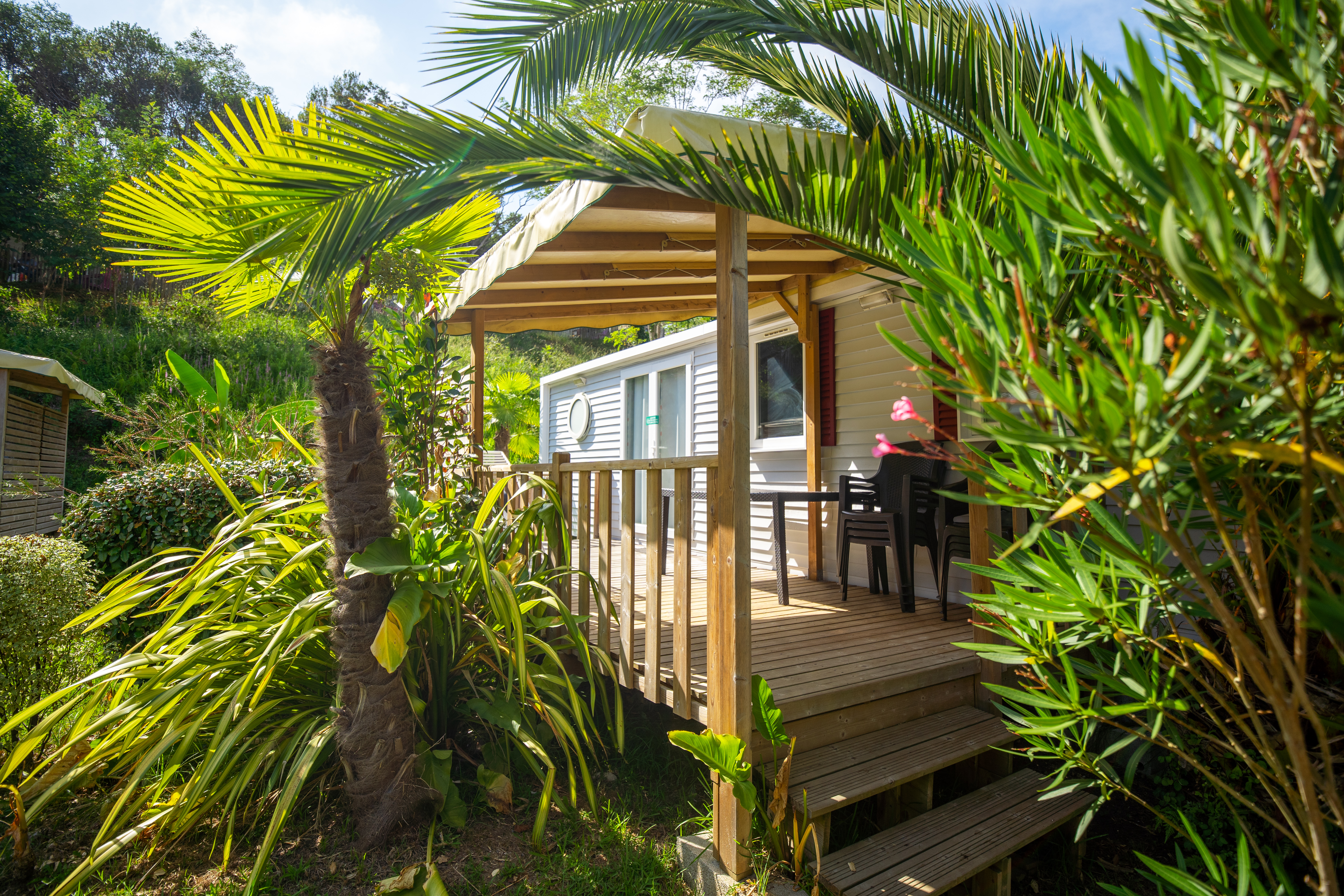 Natuurcamping in Bidart, Baskenland