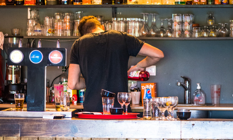 Camping met bar in het Baskenland